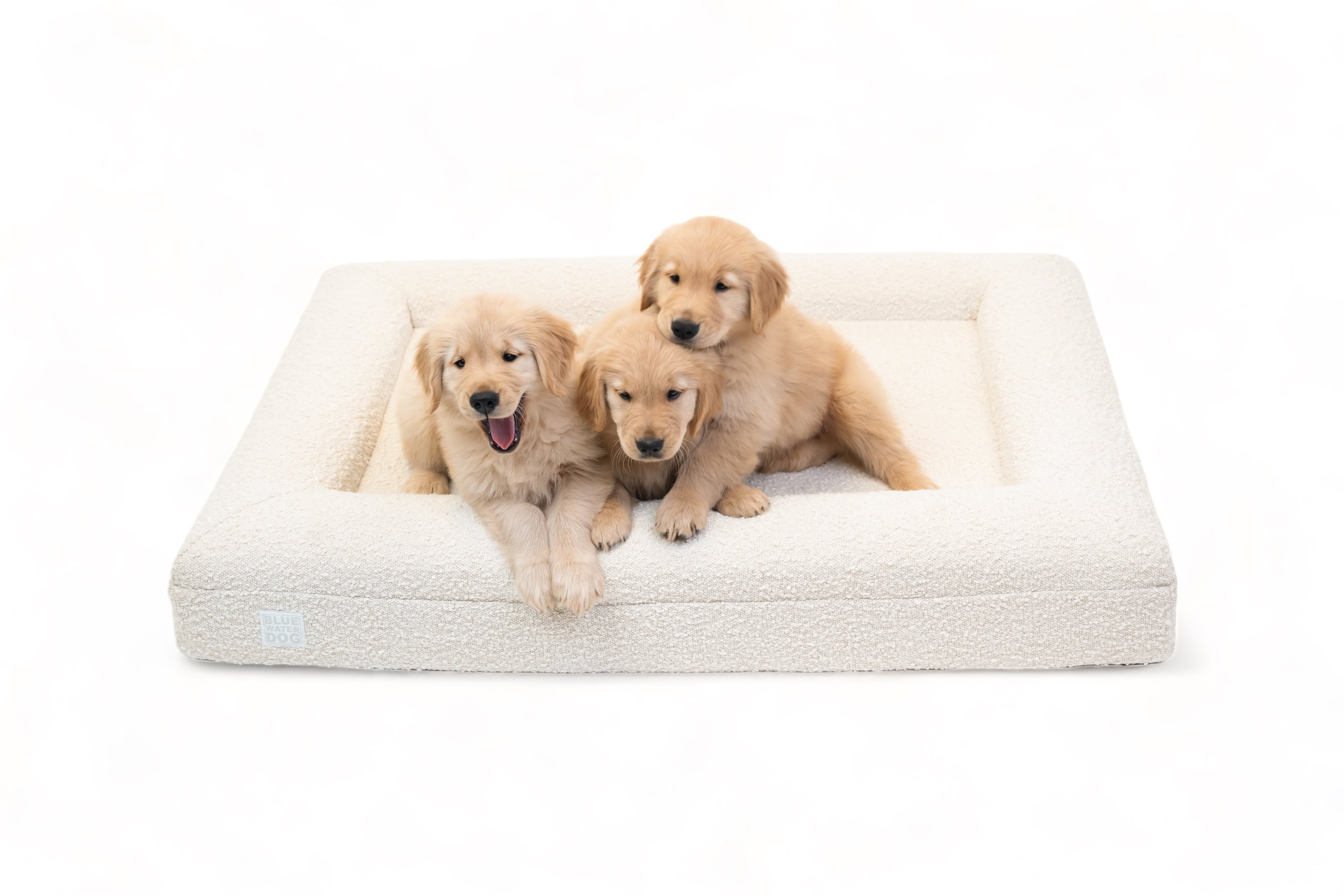 Bluewater Dog Luxury Boucle Orthopedic Dog Beds Covers