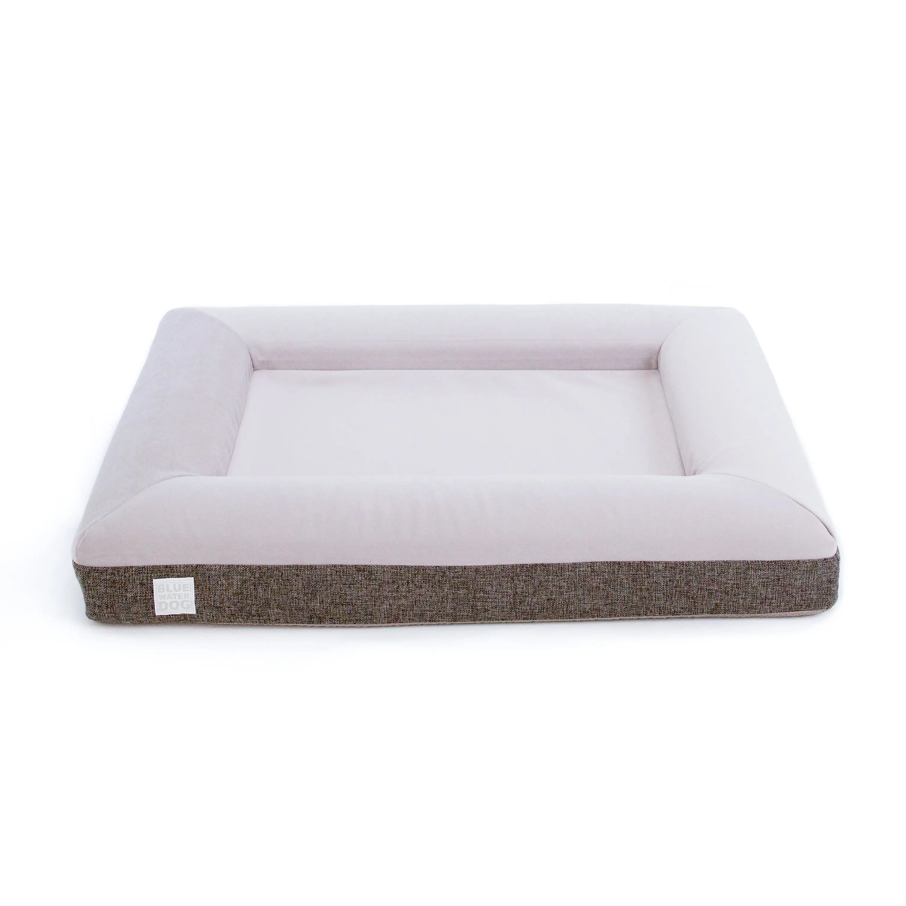 Large Luxury Essential Orthopedic Bluewater Dog Bed (Gray)