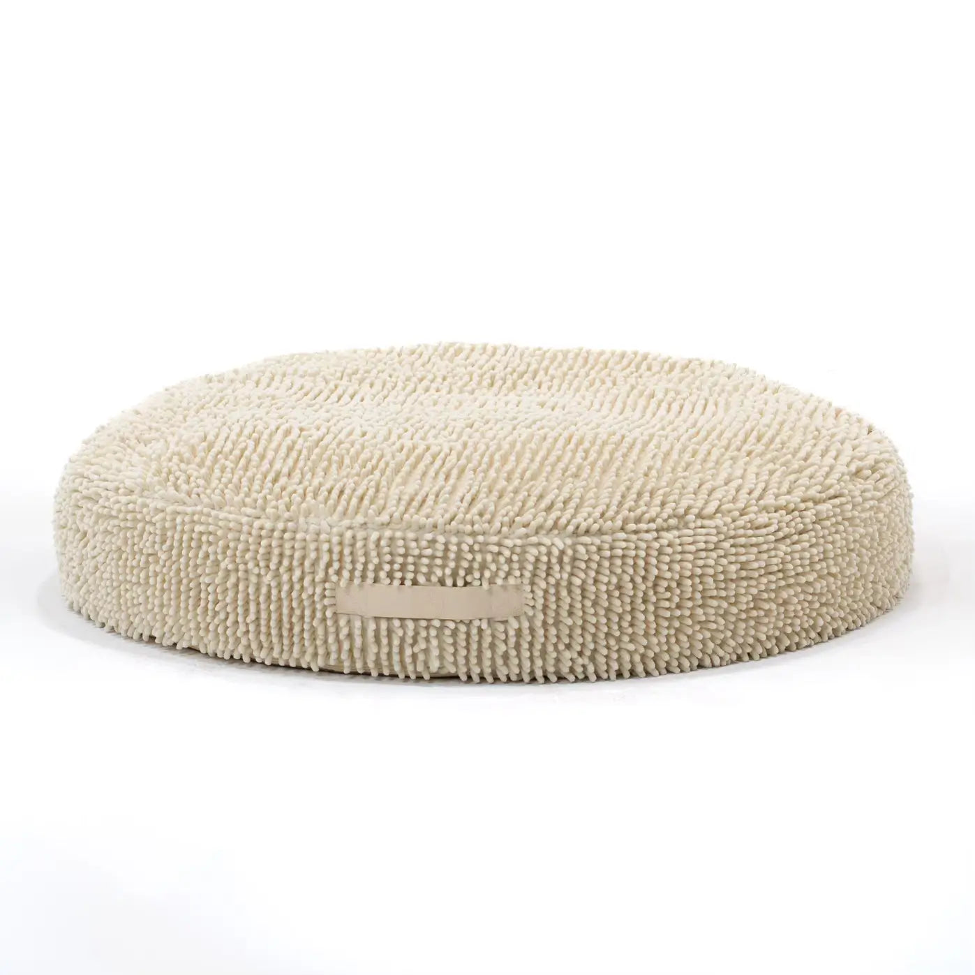 Medium Snoozy Bed - Calming Orthopedic Donut Dog Bed (Cream Towel)