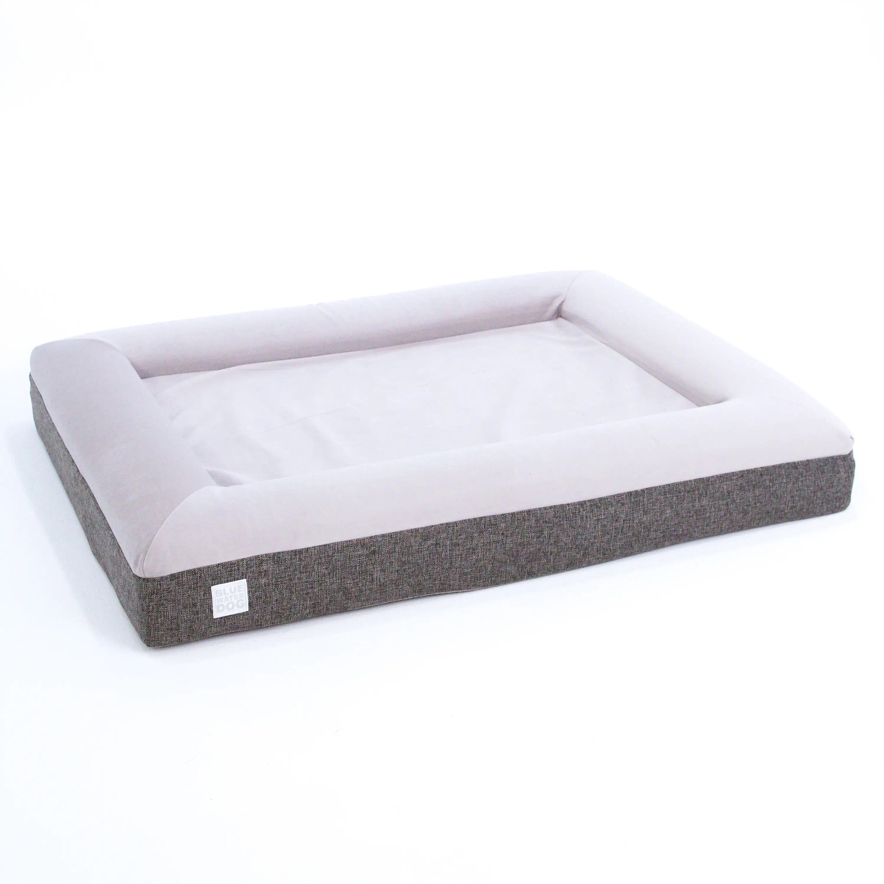 Large Luxury Essential Orthopedic Bluewater Dog Bed (Gray)